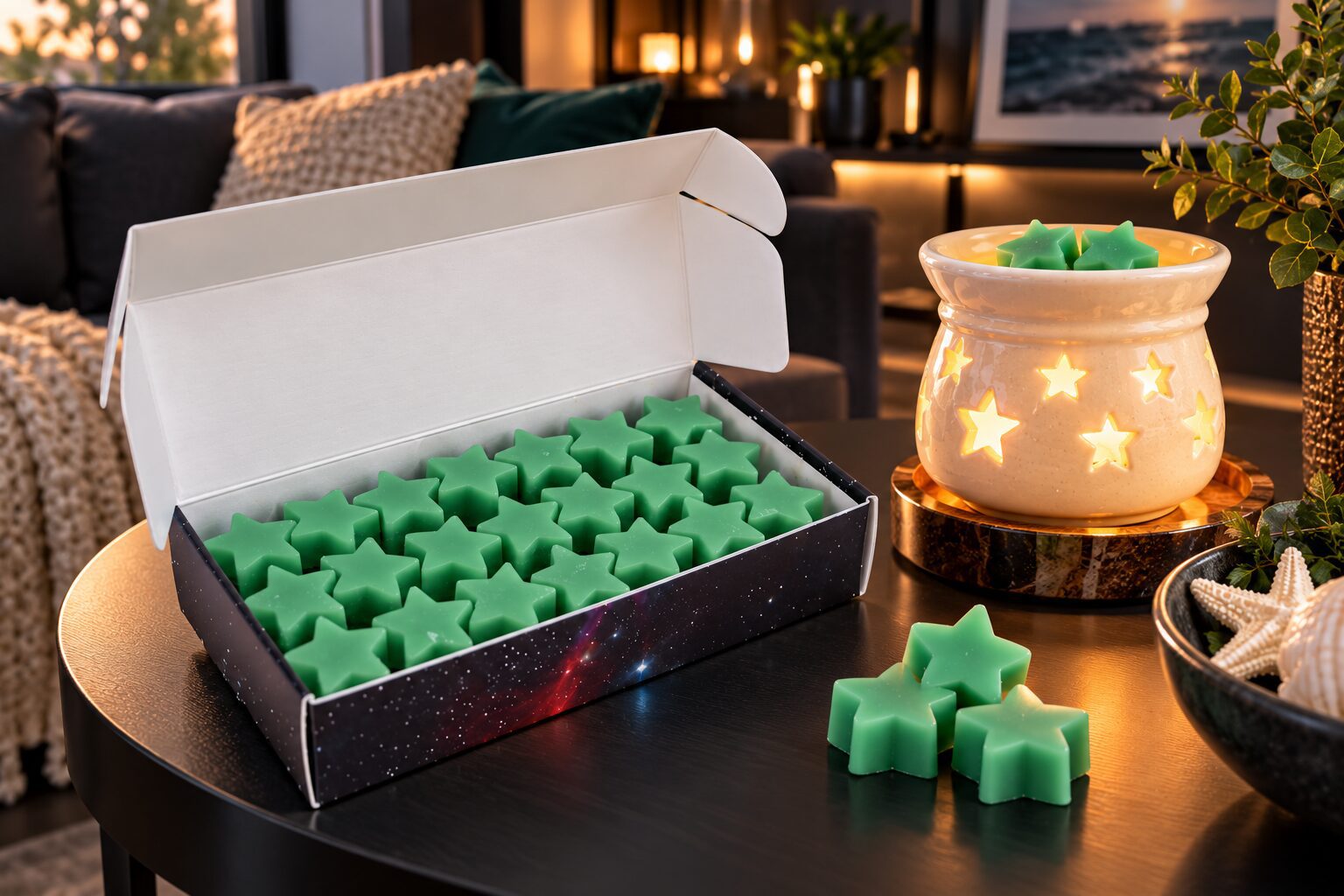 OCEAN BREEZE WAX STARS